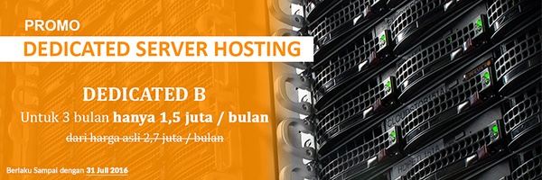 Promo Dedicated Server Jakartawebhosting